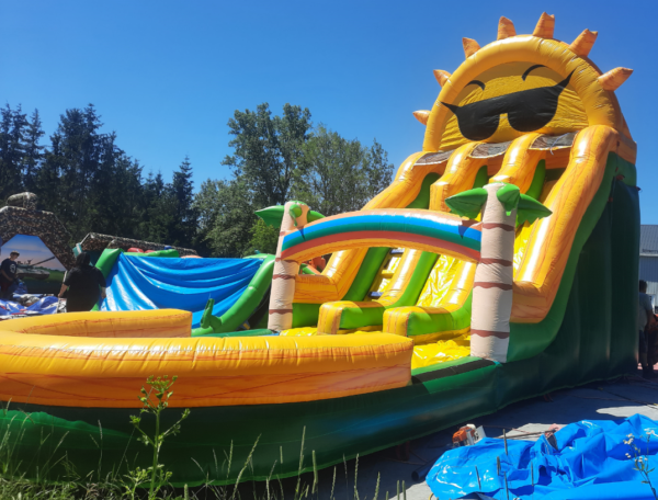 Glissade Eau Soleil